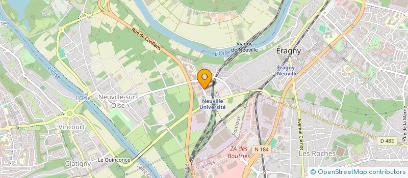 localisation de l'entreprise MONSIEUR ADAM HADRI  NEUVILLE-SUR-OISE