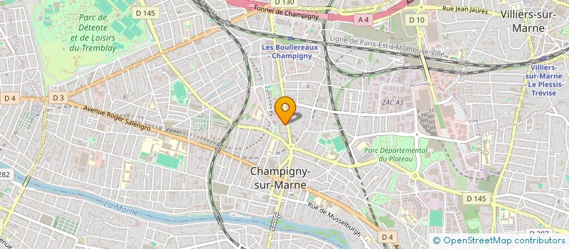 localisation de l'entreprise MONSIEUR ADAM HAGAR EYD  CHAMPIGNY-SUR-MARNE