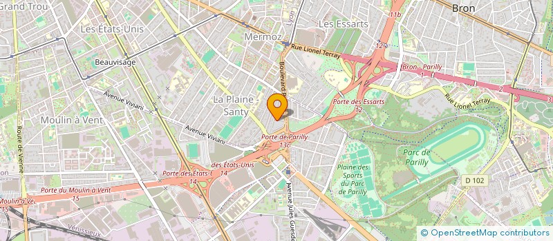 localisation de l'entreprise MONSIEUR ADAM HARIRI  LYON