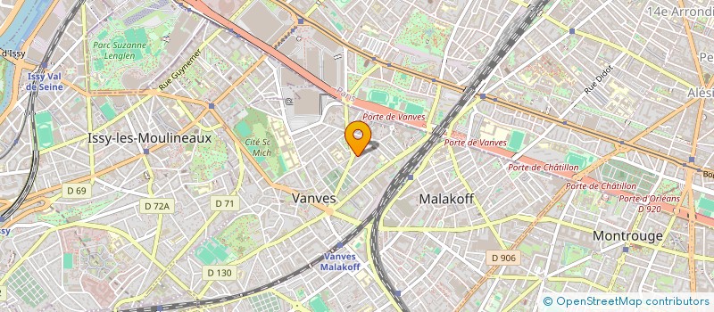 localisation de l'entreprise MONSIEUR ADAM HARRABI à VANVES