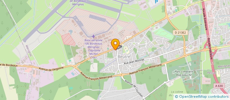 localisation de l'entreprise MONSIEUR ADAM HASSAB  MERIGNAC