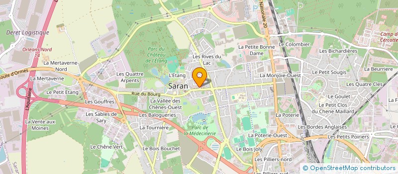 localisation de l'entreprise MONSIEUR ADAM ISMAEL à SARAN