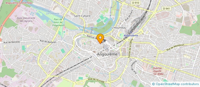localisation de l'entreprise MONSIEUR ADAM JEZEWSKI à ANGOULEME