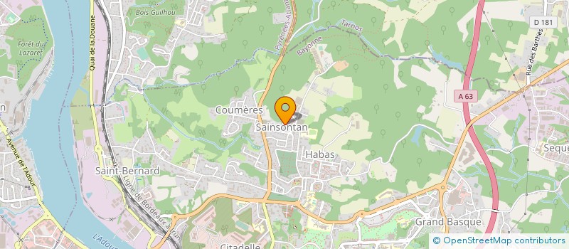 localisation de l'entreprise MONSIEUR ADAM JIMENEZ à BAYONNE