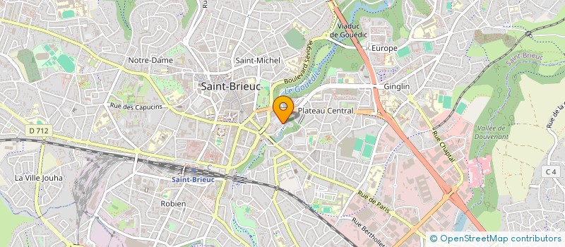 localisation de l'entreprise MONSIEUR ADAM KAOUACHI à SAINT-BRIEUC