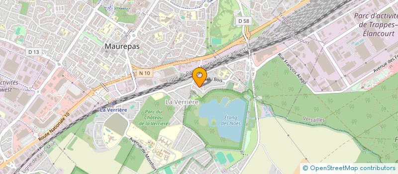 localisation de l'entreprise MONSIEUR ADAM KHACHAM  LA VERRIERE