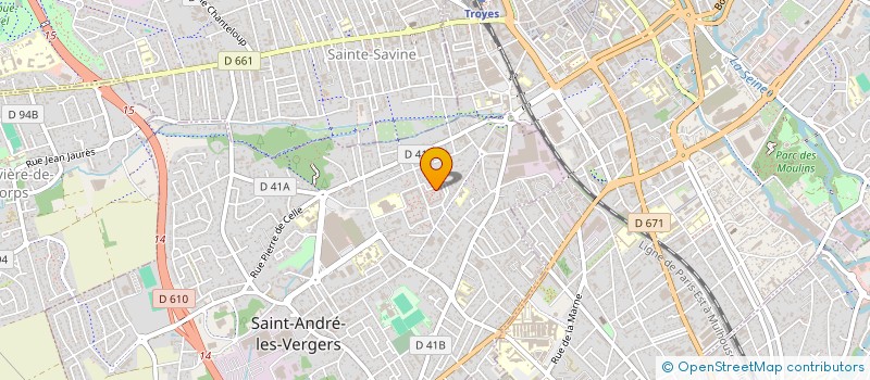 localisation de l'entreprise MONSIEUR ADAM KHATOUEV  SAINT-ANDRE-LES-VERGERS