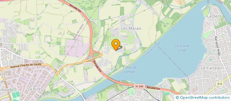 localisation de l'entreprise MONSIEUR ADAM KOCK  DECINES-CHARPIEU