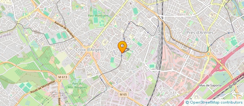 localisation de l'entreprise MONSIEUR ADAM KOLODZIEJCZAK à MONTPELLIER