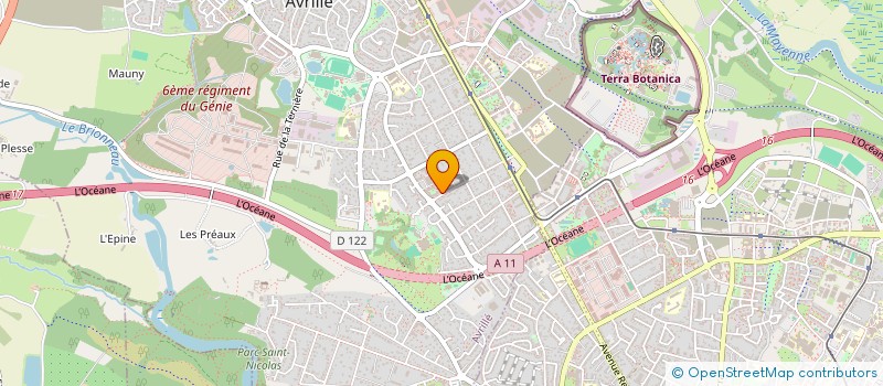 localisation de l'entreprise MONSIEUR ADAM KOWALSKI  AVRILLE