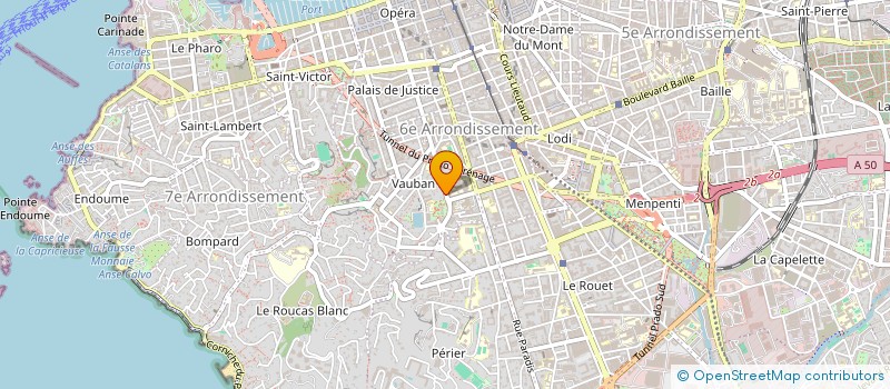localisation de l'entreprise MONSIEUR ADAM KROUNA à MARSEILLE
