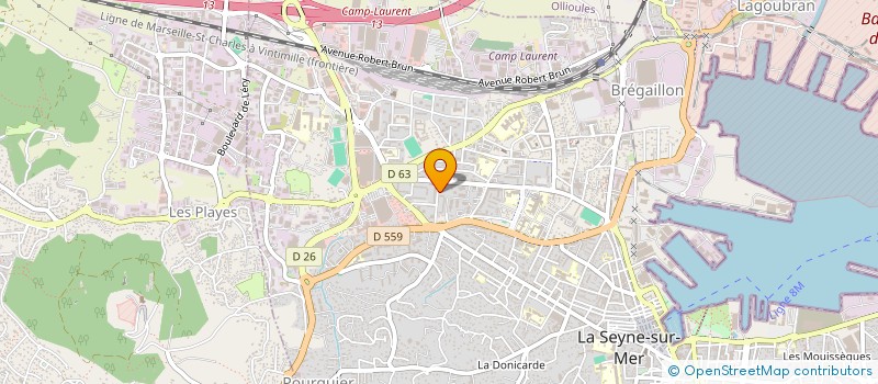 localisation de l'entreprise MONSIEUR ADAM LACHKAR  LA SEYNE-SUR-MER