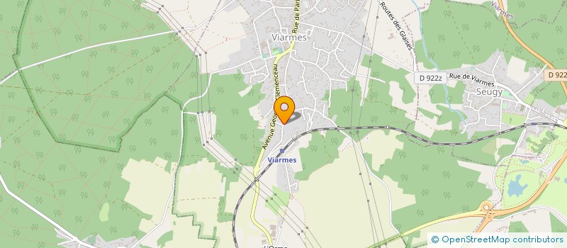 localisation de l'entreprise MONSIEUR ADAM LAHOUEGUE  VIARMES