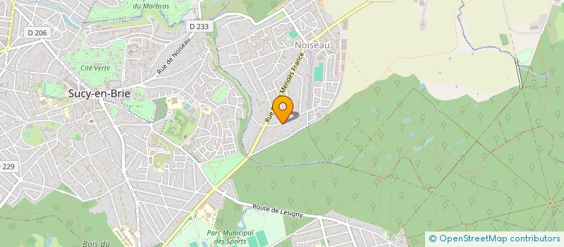 localisation de l'entreprise MONSIEUR ADAM LAICHOUR  NOISEAU