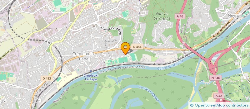 localisation de l'entreprise MONSIEUR ADAM LEBRETON  RILLIEUX-LA-PAPE