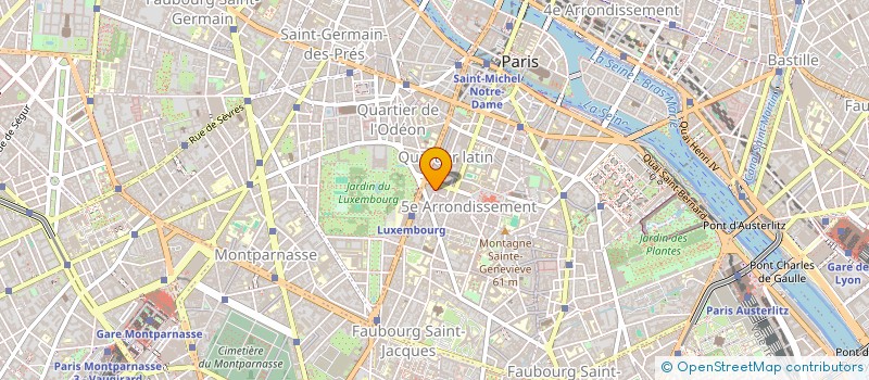 localisation de l'entreprise MONSIEUR ADAM LEBRUN  PARIS