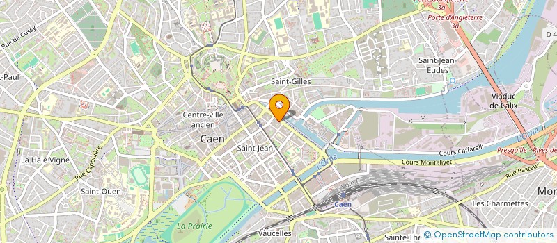 localisation de l'entreprise MONSIEUR ADAM LELEU à CAEN