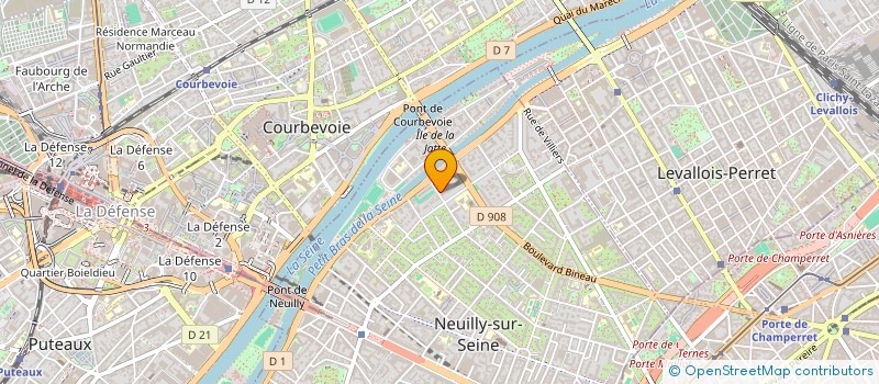 localisation de l'entreprise MONSIEUR ADAM LEVY à NEUILLY-SUR-SEINE