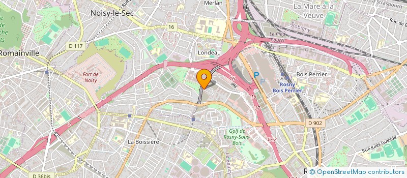 localisation de l'entreprise MONSIEUR ADAM LORTHIOIR à ROSNY-SOUS-BOIS