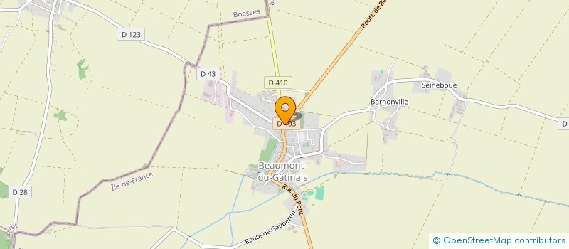 localisation de l'entreprise MONSIEUR ADAM MAJDOUB  BEAUMONT-DU-GATINAIS