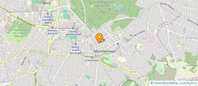 localisation de l'entreprise MONSIEUR ADAM MANSOURI  MONTFERMEIL