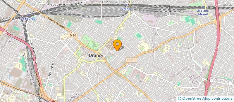 localisation de l'entreprise MONSIEUR ADAM MANSSOURI  DRANCY