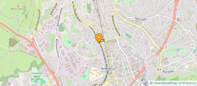 localisation de l'entreprise MONSIEUR ADAM MARIR  SAINT-ETIENNE