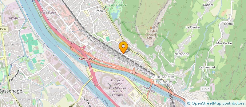 localisation de l'entreprise MONSIEUR ADAM MARTINS DOS SANTOS à SAINT-MARTIN-LE-VINOUX