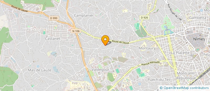 localisation de l'entreprise MONSIEUR ADAM MCNAMARA  NIMES