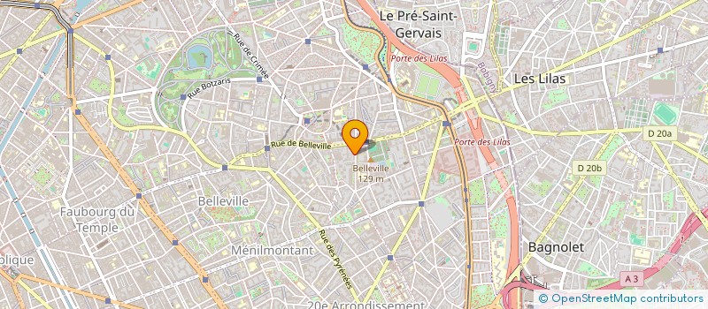 localisation de l'entreprise MONSIEUR ADAM MEITE  PARIS