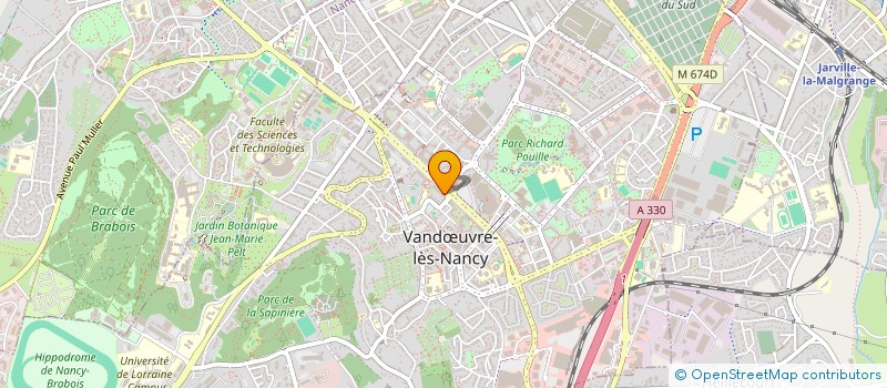 localisation de l'entreprise MONSIEUR ADAM MEKKI  VANDUVRE-LES-NANCY