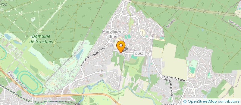 localisation de l'entreprise MONSIEUR ADAM MELLOUK  MAROLLES-EN-BRIE