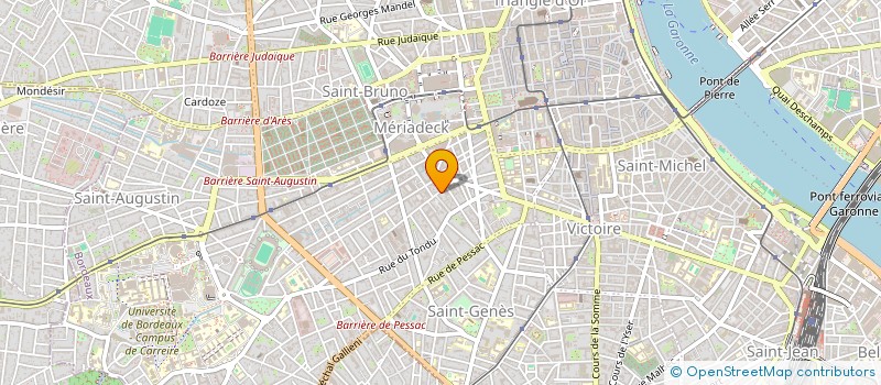 localisation de l'entreprise MONSIEUR ADAM MENCFELT  BORDEAUX