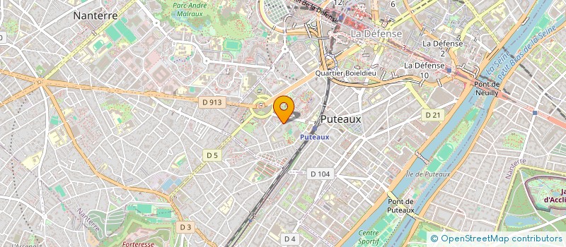 localisation de l'entreprise MONSIEUR ADAM MIERZWA  PUTEAUX