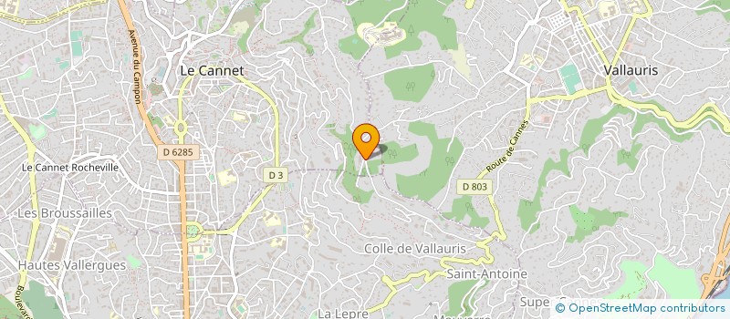 localisation de l'entreprise MONSIEUR ADAM MOHAMED à LE CANNET