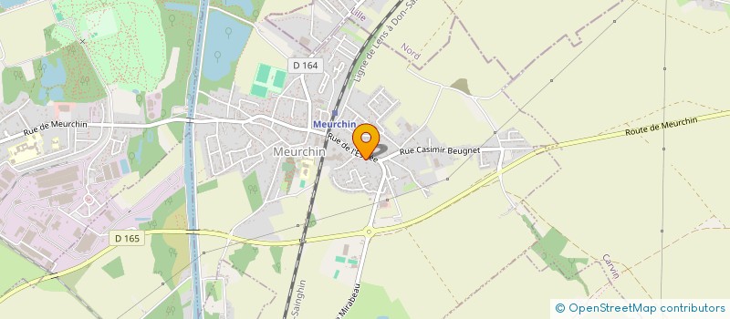 localisation de l'entreprise MONSIEUR ADAM MOKHTAR  MEURCHIN