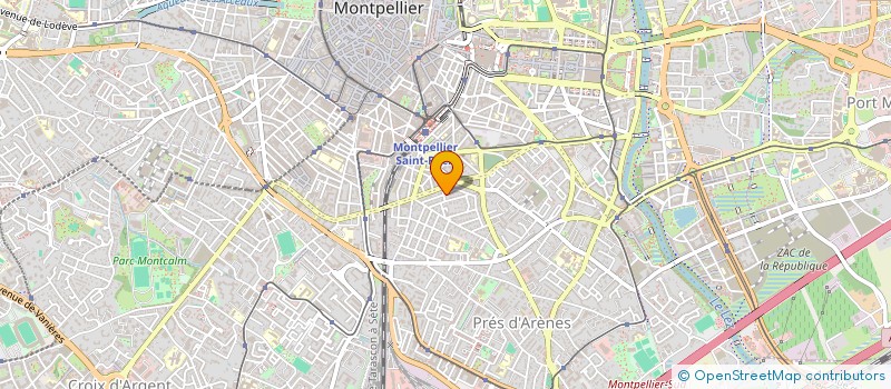 localisation de l'entreprise MONSIEUR ADAM MOREIRA DA COSTA à MONTPELLIER
