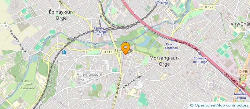localisation de l'entreprise MONSIEUR ADAM MRABET à MORSANG-SUR-ORGE