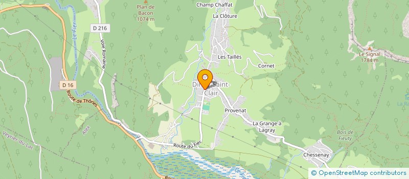 localisation de l'entreprise MONSIEUR ADAM NAYLOR  SERRAVAL