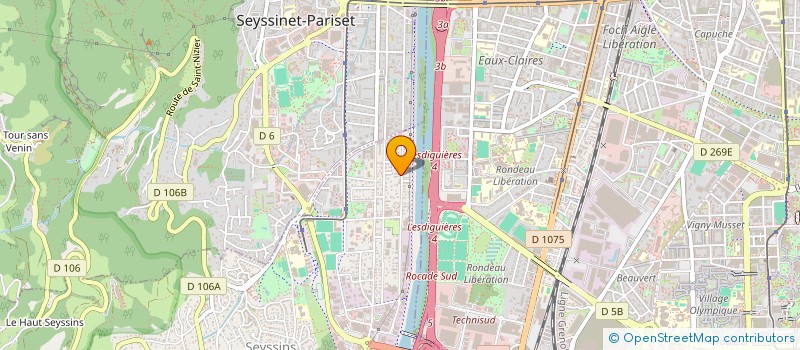 localisation de l'entreprise MONSIEUR ADAM NIMIR KAKI à SEYSSINS
