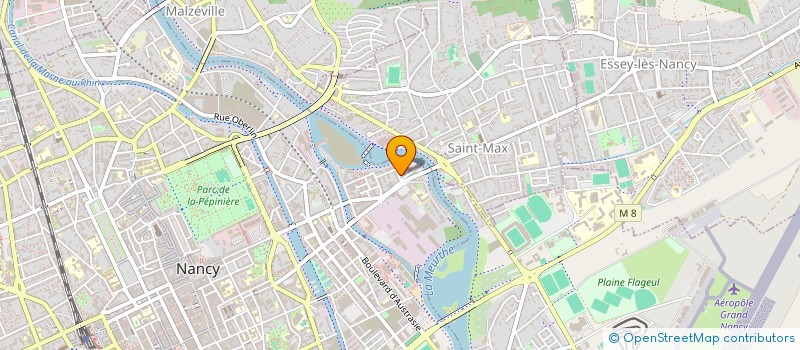 localisation de l'entreprise MONSIEUR ADAM OUADAH  NANCY