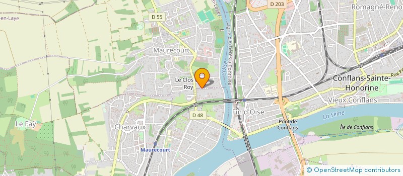 localisation de l'entreprise MONSIEUR ADAM OULD BRAHIM  MAURECOURT