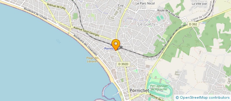 localisation de l'entreprise MONSIEUR ADAM PARPET à PORNICHET