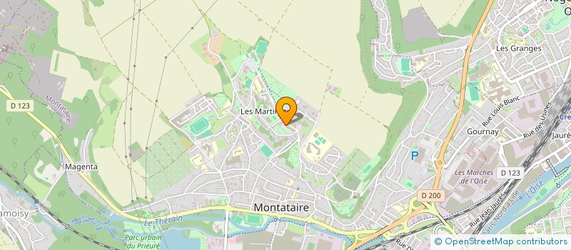 localisation de l'entreprise MONSIEUR ADAM PELKAS  MONTATAIRE