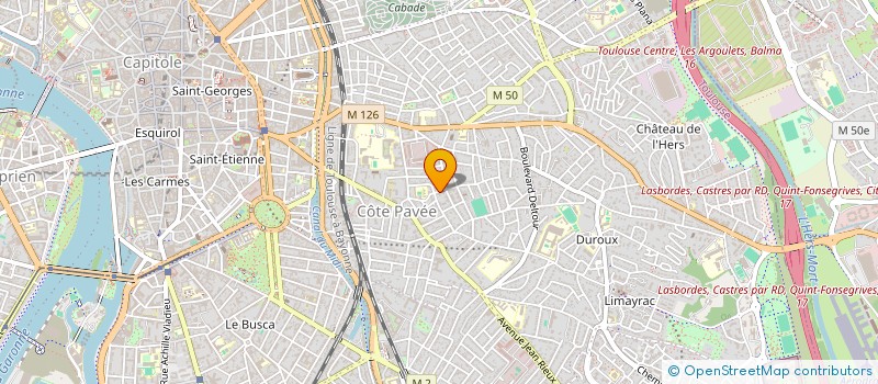 localisation de l'entreprise MONSIEUR ADAM POIRIER-LAFAYE  TOULOUSE