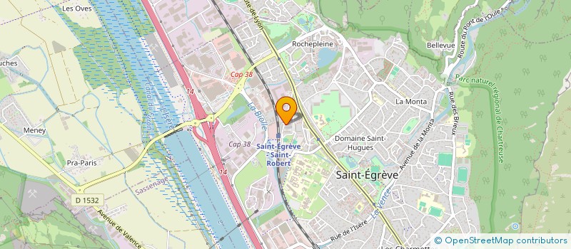 localisation de l'entreprise MONSIEUR ADAM REBAYA à SAINT-EGREVE