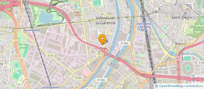 localisation de l'entreprise MONSIEUR ADAM REZGUI  VILLENEUVE-LA-GARENNE