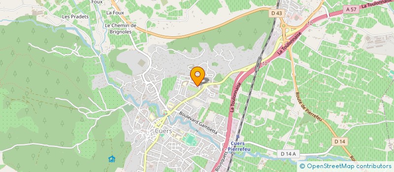 localisation de l'entreprise MONSIEUR ADAM SAADA  CUERS