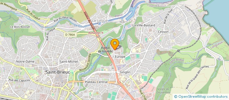 localisation de l'entreprise MONSIEUR ADAM SALEM MATER à SAINT-BRIEUC