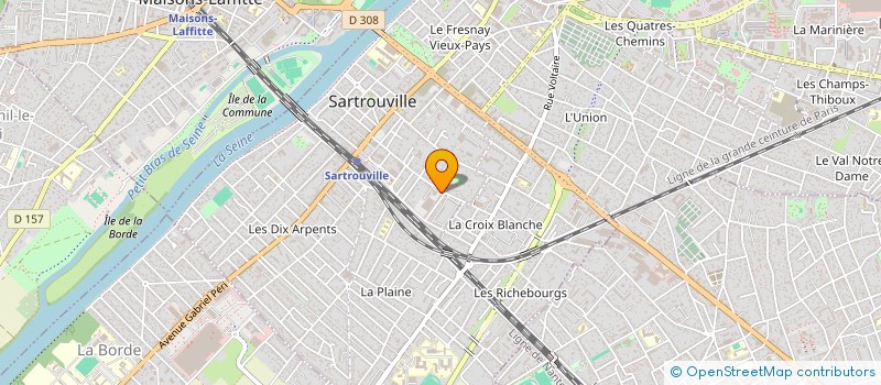 localisation de l'entreprise MONSIEUR ADAM SI SALEM  SARTROUVILLE